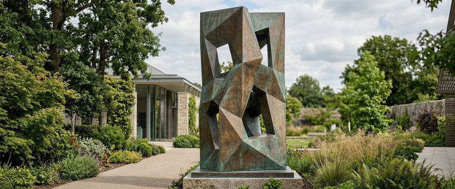 What Actually Goes Into a Modern Art Geometric Sculpture Commission - modern art geometric sculpture