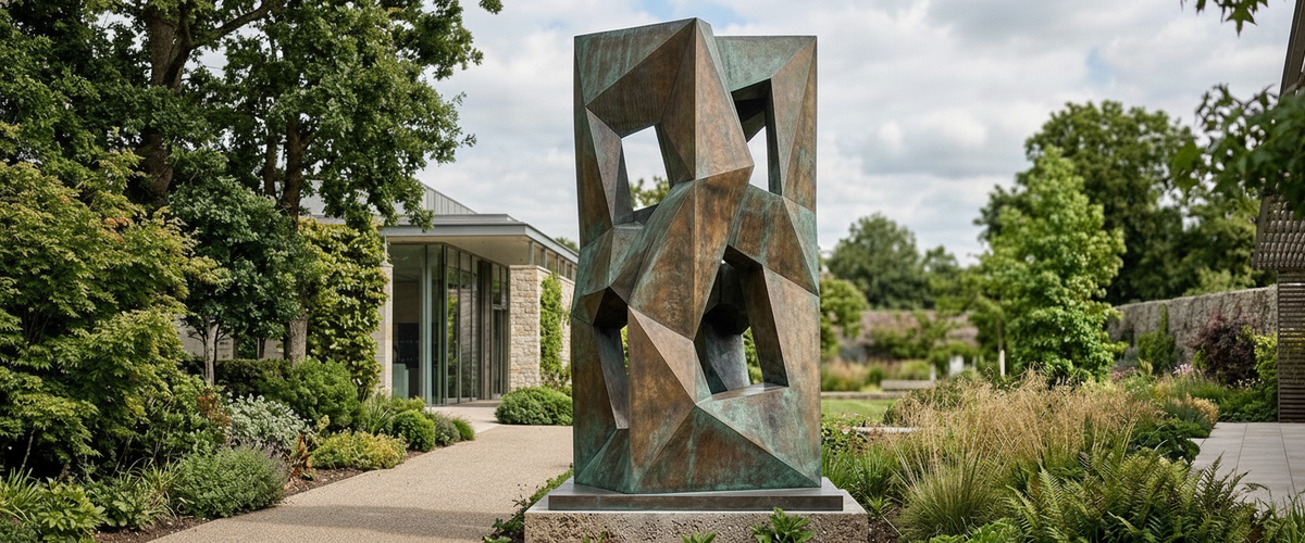 What Actually Goes Into a Modern Art Geometric Sculpture Commission - modern art geometric sculpture