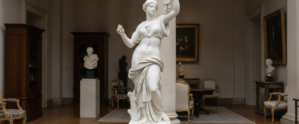 Where to Put a Marble Sculpture so It Actually Works - marble sculpture