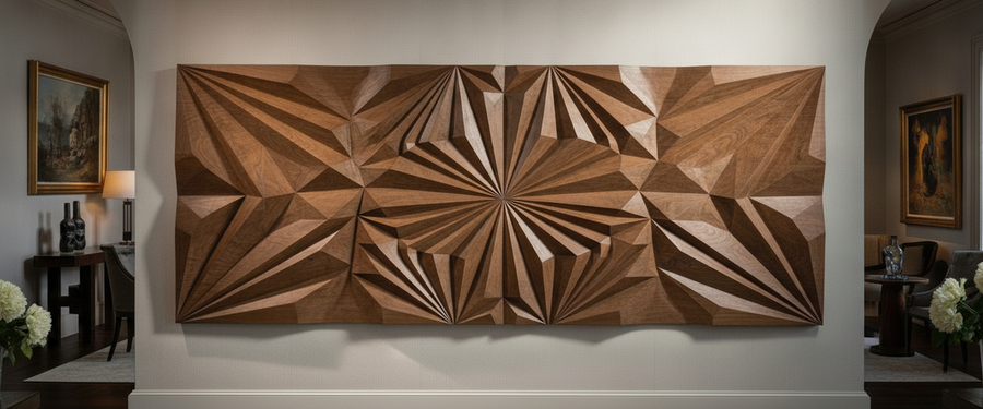 Wood Wall Art: A Buyer's Guide to Scale, Carving, and Placement - wood wall art