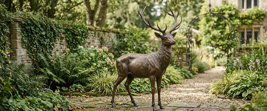Antlers Break First: An Insider's Guide to Bronze Deer Garden Statues - bronze deer garden statues