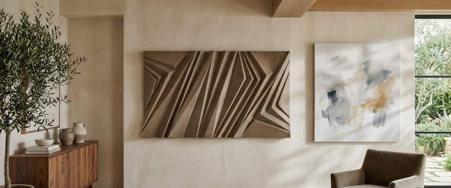 Canvas Wall Art Versus Carved Panels: What Really Holds a Big Wall - art wall art canvas