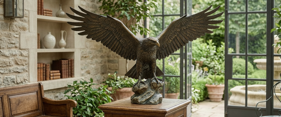 Bronze Eagle Statue for Sale? Choose the Pose Before You Choose the Bird - bronze eagle statue sale