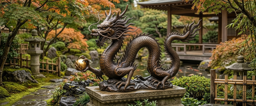 Chinese Dragon Garden Statues: How to Tell a Considered Carving From a Souvenir - chinese dragon garden statues