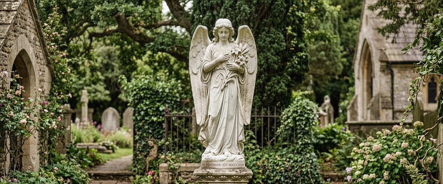 Choosing a Memorial Angel Garden Statue That Ages Well - memorial angel garden statue