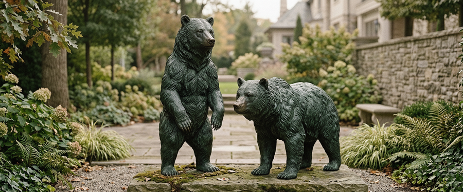 Choosing a Two Bears Sculpture Medium That Still Reads Right in Year Five - two bears sculpture medium