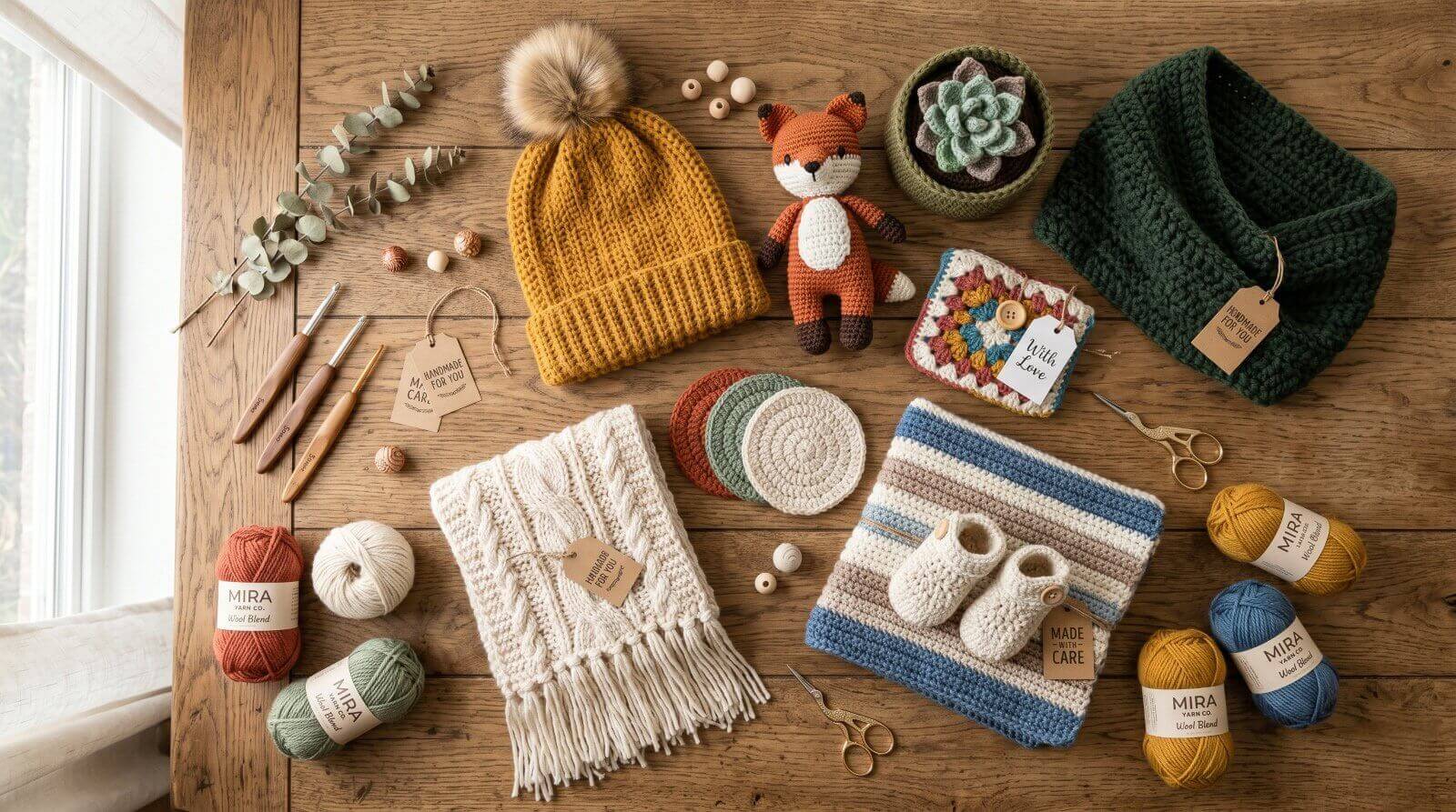 42 Creative Crochet Gift Ideas for Friends and Family