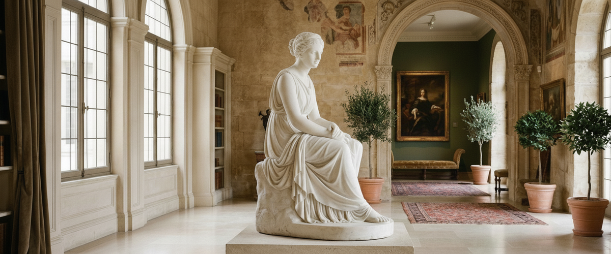 How to Display Large Sculptures in Residences Without Regret - display large sculptures residences
