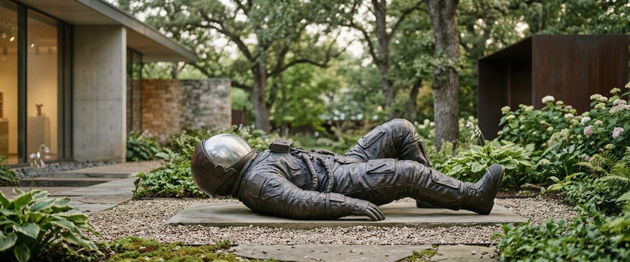 Fallen Astronaut Sculpture for Sale: Wit or Gravitas? - fallen astronaut sculpture sale