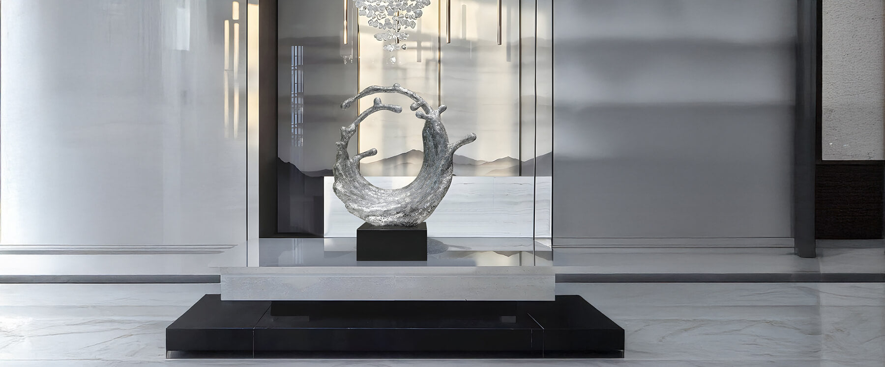 Reflections of Creativity: Exploring the Power of Abstract Sculptures in Stainless Steel
