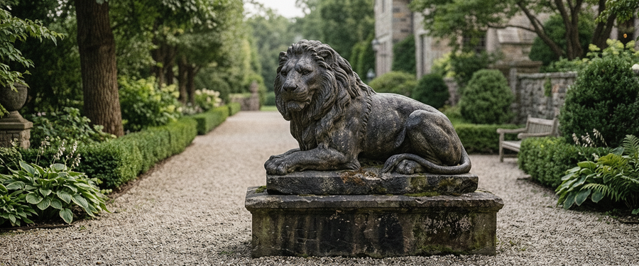 Granite Garden Statues: Site Them for Distance, Not Detail - granite garden statues