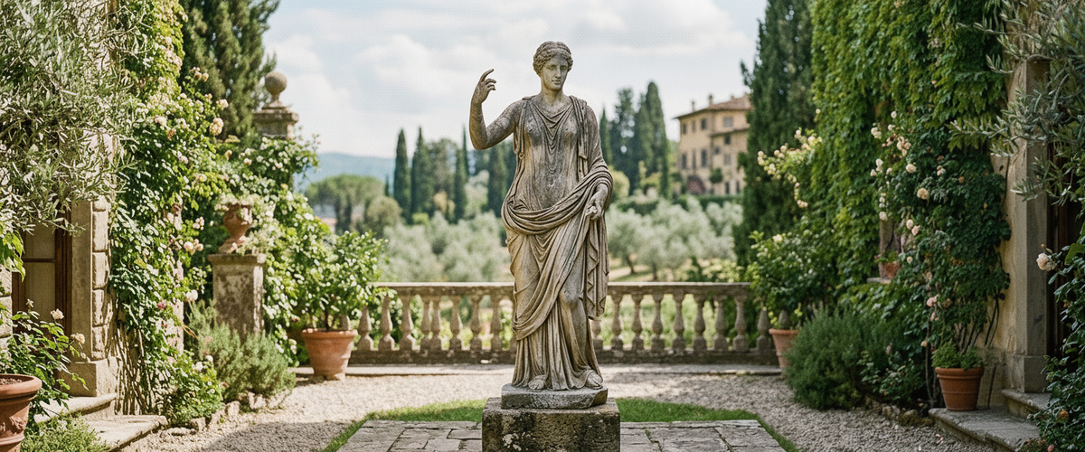 Greek Garden Statues That Age Well Outdoors - greek garden statues