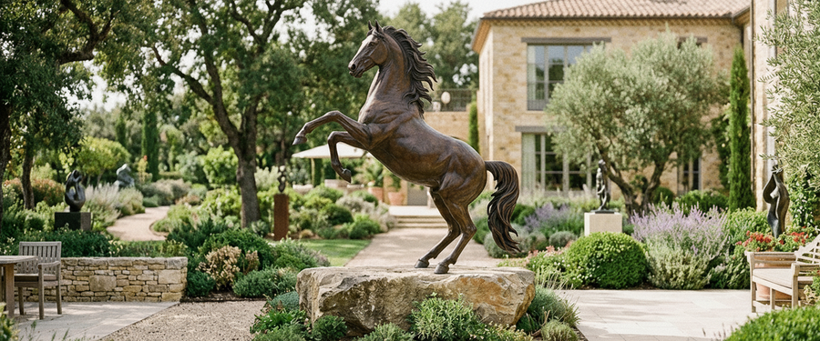 Horse Statues and Sculptures: Why the Base Fails Before the Legs - horse statues and sculptures