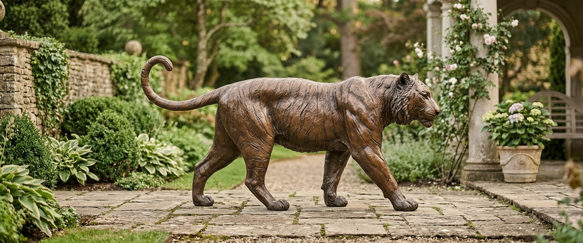 How Much Room Does a Life Size Tiger Statue Really Need? - life size tiger statue