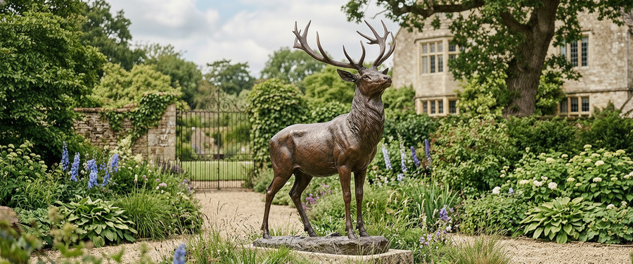 How to Choose a Life Size Stag Sculpture That Holds Its Ground - life size stag sculpture
