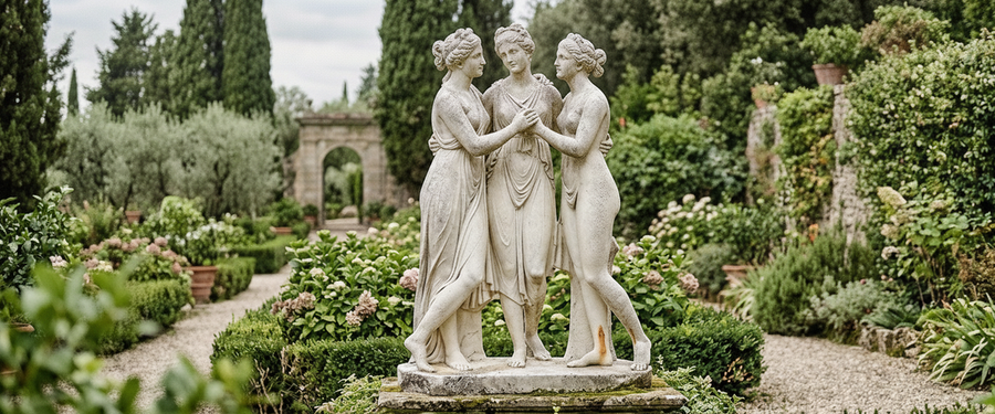 Is That Vintage Three Marble Statue Really Old? How to Read the Stone - vintage three marble statue