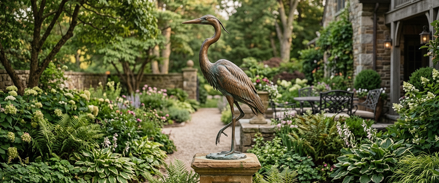 Large Bird Statues for Sale: Start With the Habitat, Not the Species - large bird statues sale