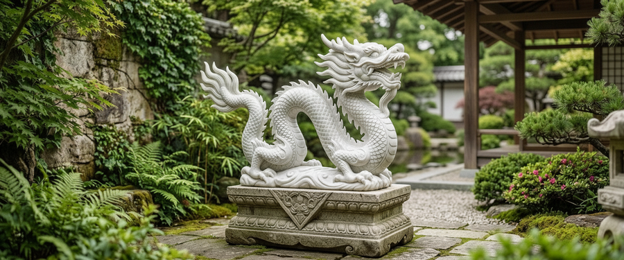 Large Dragon Statues for Sale: Choosing a Guardian for the Front Door - large dragon statues sale