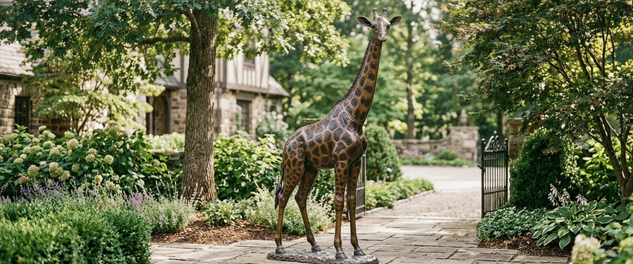 Before You Buy a Large Giraffe Statue for Sale, Check the Neck - large giraffe statue sale