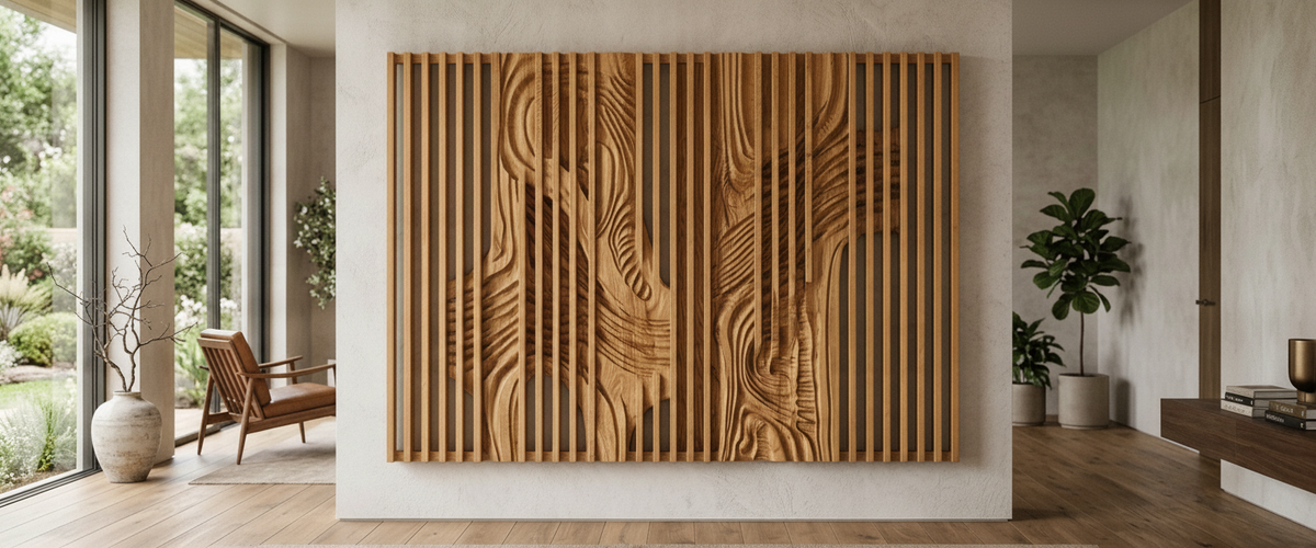 Large Wood Wall Art That Survives Its First Winter - large wood wall art