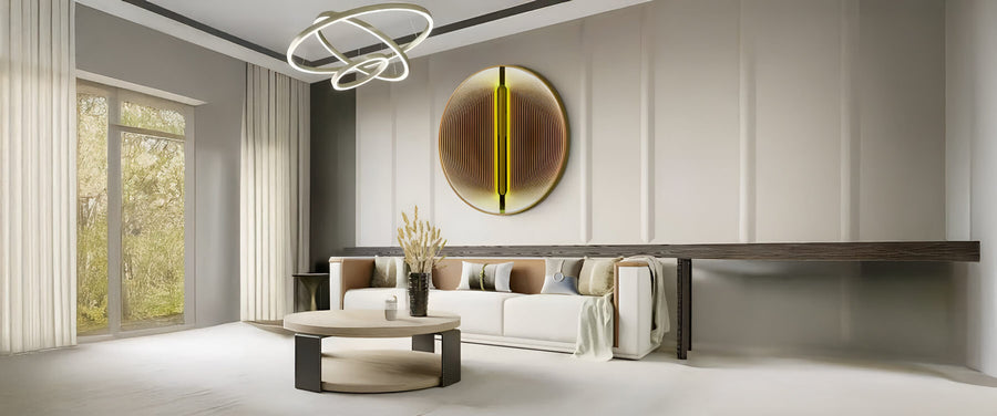 The Ultimate Living Room Art Guide: Embrace 3D, Abstract, LED & Neon, and More