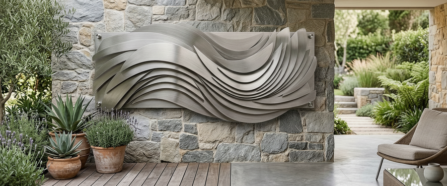 Metal Sculpture Wall Hangings: Two Picture Hooks Will Not Cut It - metal sculpture wall hangings