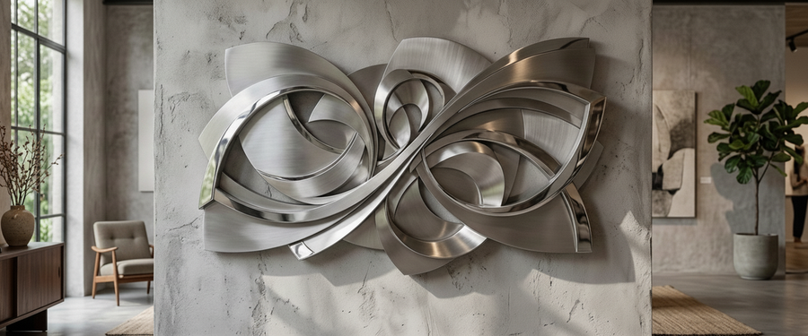 Metal Wall Art for an Entryway: What Guests Register in Three Seconds - metal wall art entryway