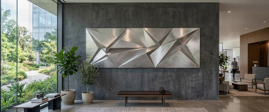 Metal Wall Art for the Office: Buy for the Room and the Camera - metal wall art office