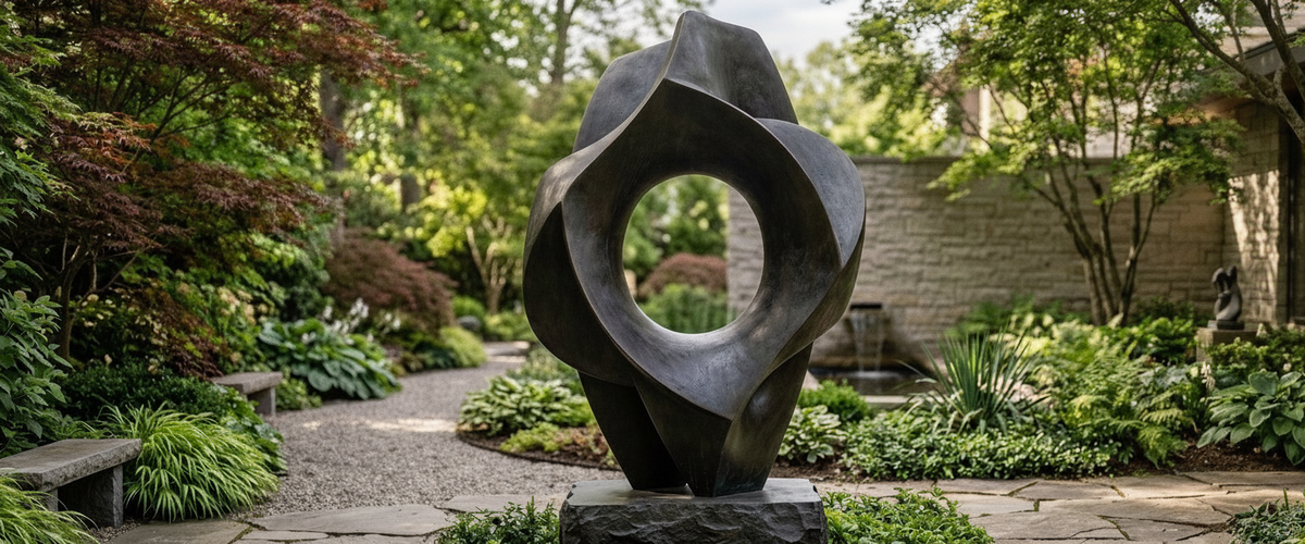 Read the Gaps First: How to Judge an Abstract Bronze Sculpture - abstract bronze sculpture