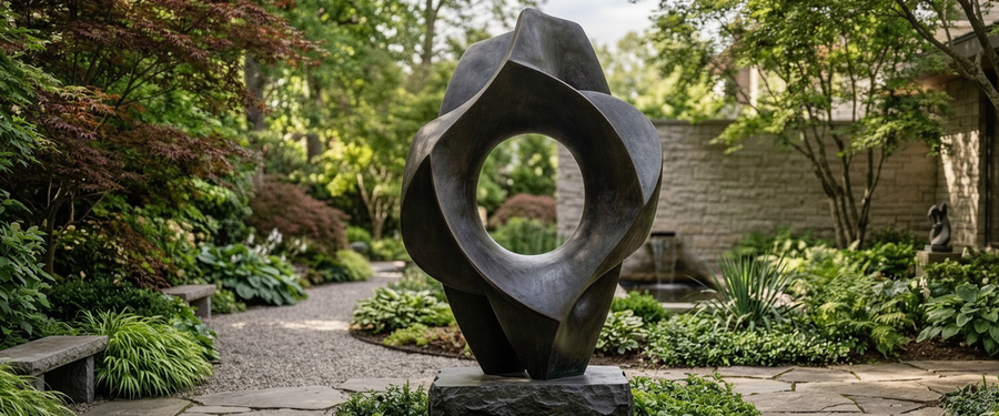 Read the Gaps First: How to Judge an Abstract Bronze Sculpture - abstract bronze sculpture