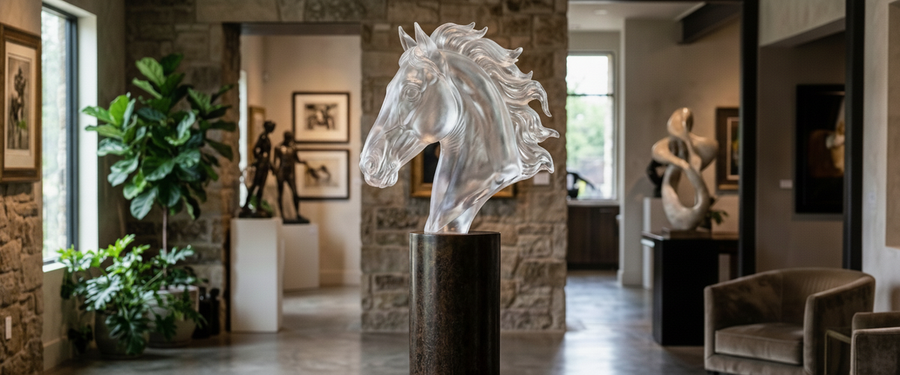Resin Horse Sculptures: Where the Material Shines and Where It Gives Out - resin horse sculptures
