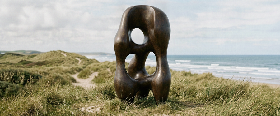 Salt, Sand and Steel: Choosing a Metal Abstract Garden Sculpture for the Coast - metal.abstract garden sculpture