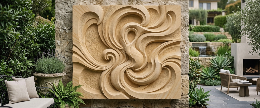 Sandstone Wall Art: Relief, Tile or Pixel Panel? - sandstone wall art