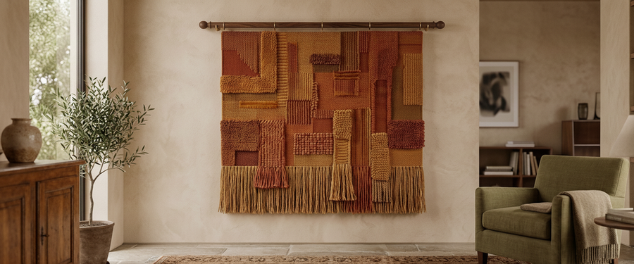 To Frame or Not: The Real Trade-offs of Textile Wall Art - textile wall art