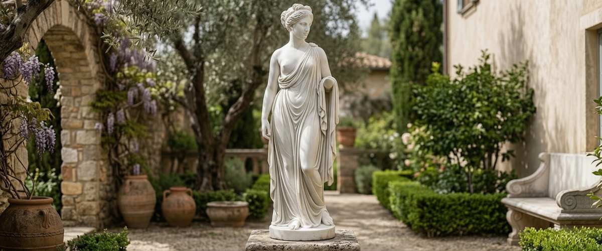 Wet Cloth or Dead Weight: How to Judge a Greek Goddess Marble Statue - greek goddess marble statue