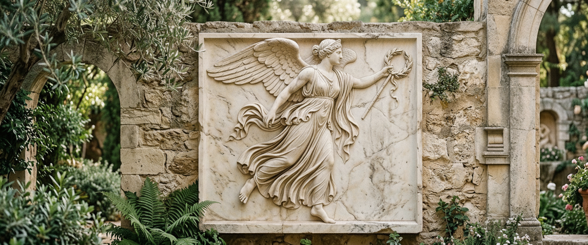 When a Large Wall Hanging Sculpture Becomes Part of the Building - large wall hanging sculpture