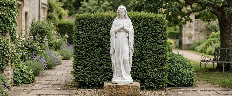 Where Religious Garden Statues Belong and Why Most Are Placed Wrong - religious garden statues