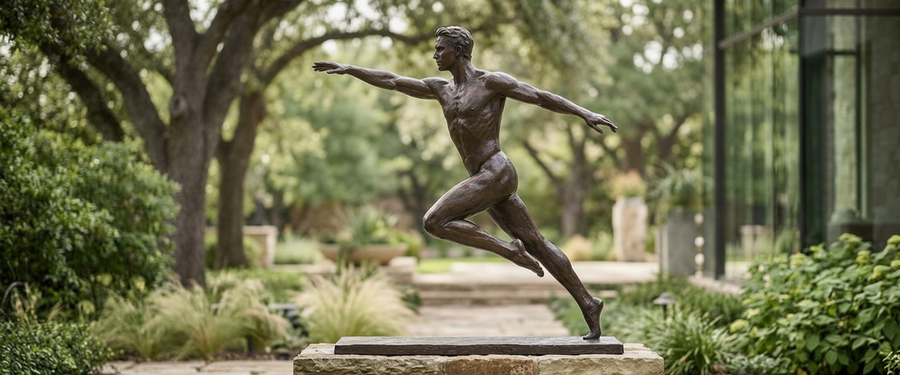 Why a Custom Figurative Bronze Sculpture Should Be Signed off on Site, Not in the Studio - custom figurative bronze sculpture