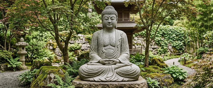 Why a Granite Buddha Garden Statue Beats Marble After Five Winters - granite buddha garden statue