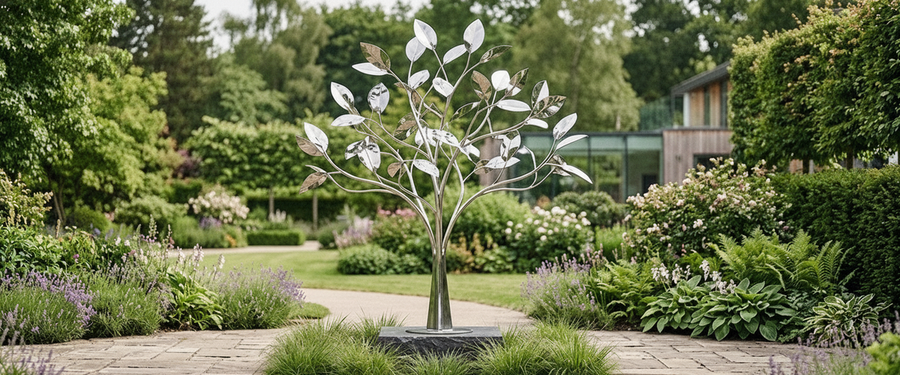 Why a Great Metal Tree Sculpture Is Mostly Sky - metal tree sculpture