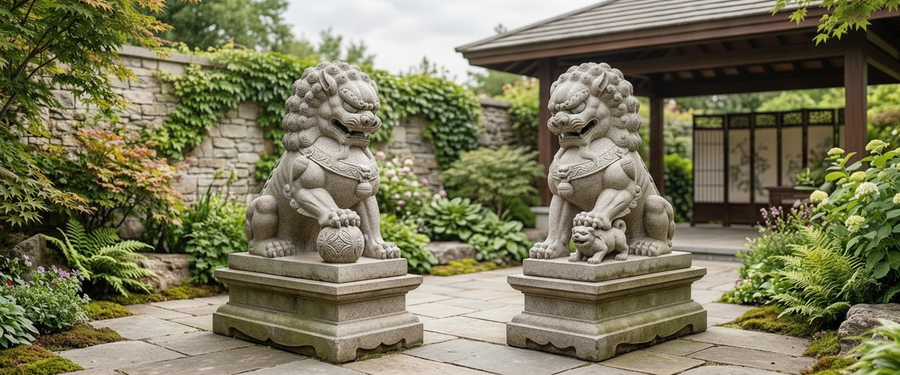 Why a Guardian Lion Statue Should Never Stand Alone - guardian lion statue