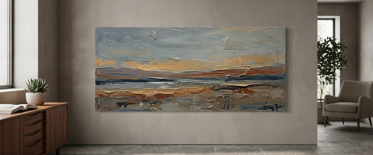 Why Abstract Landscape Art Lives or Dies by Its Horizon Line - abstract landscape art