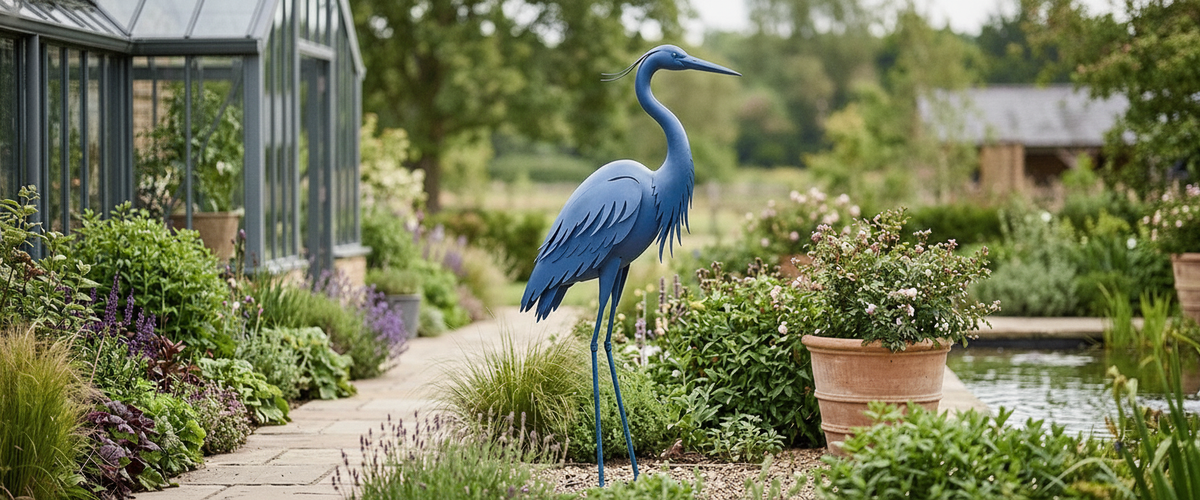 Why Blue Metal Bird Sculptures Fade First, and How to Stop It - blue metal bird sculptures