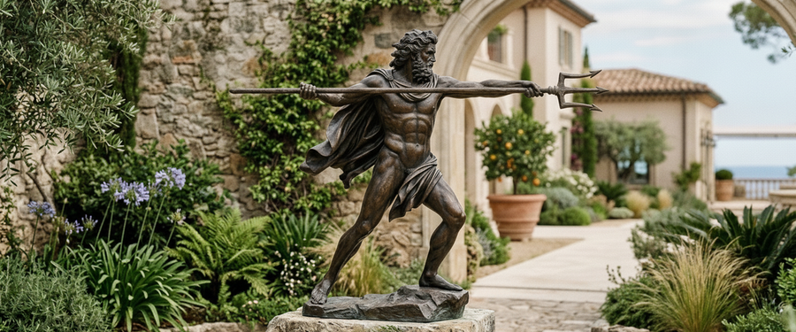 Why Bronze Greek Gods Statues Can Reach Where Marble Can't - bronze greek gods statues