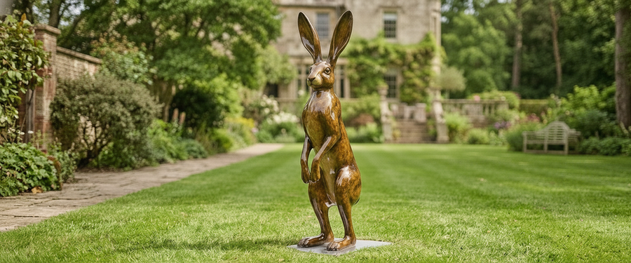 Why Large Resin Garden Sculptures Blow Over, and How to Anchor Them - large resin garden sculptures