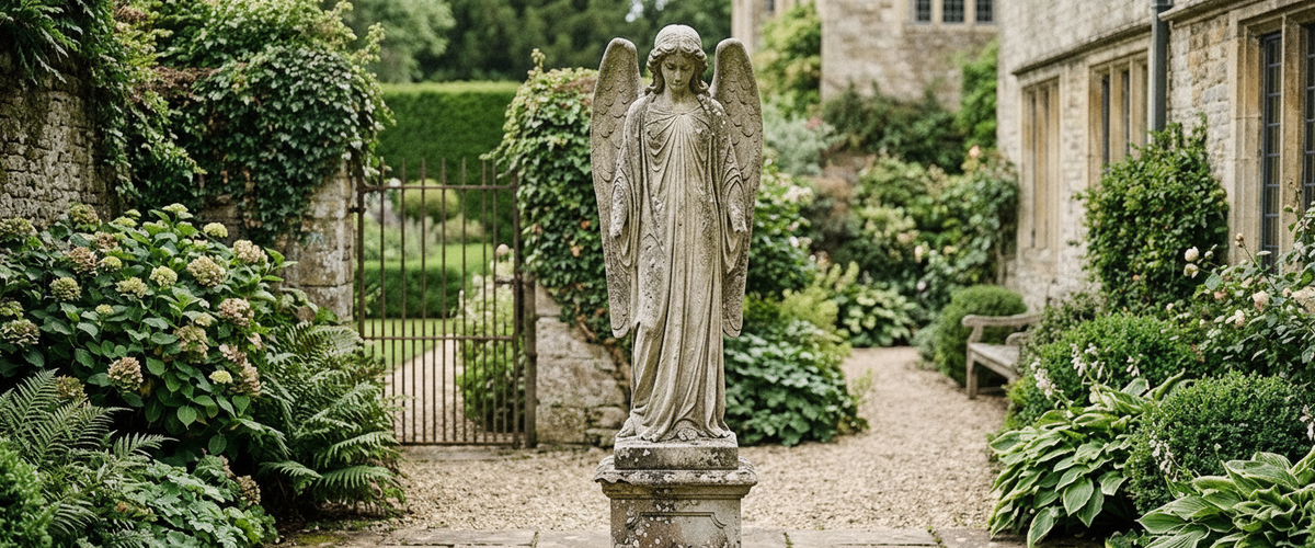 Why Most Large Gothic Angel Sculptures Get the Silhouette Wrong - large gothic angel sculpture