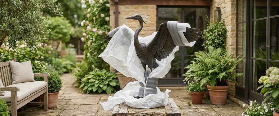 The Wrap Fails Before the Crate: How to Wrap a Large Sculpture for Shipping - wrap large sculpture shipping
