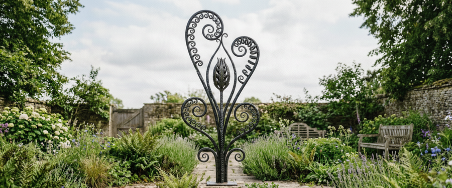Wrought Iron Garden Sculptures: Why Backlight Beats Backdrop - wrought iron garden sculptures