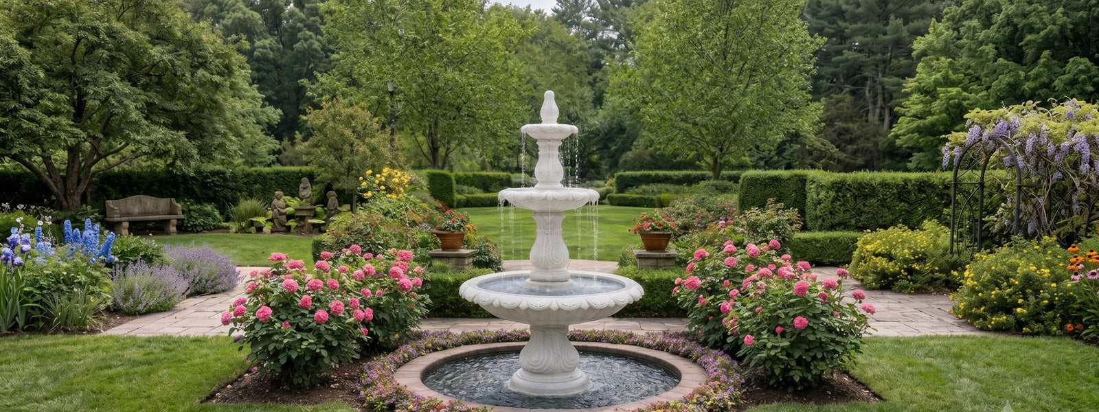 Garden Fountains & Water Features