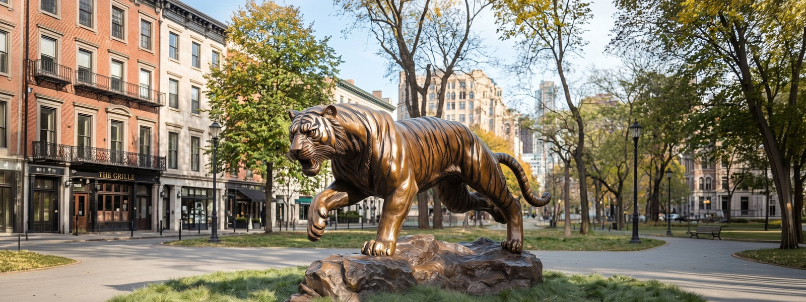 Bronze Tiger Statues
